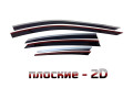 2D Дефлектор окон - GENESIS G80 2020-2022г.в. (II)