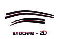 2D Дефлектор окон - HONDA ACCORD 2002-2008г.в. (VII, VII рестайлинг)
