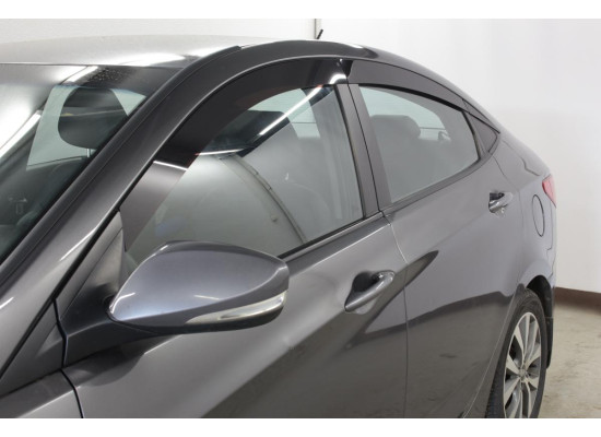 2D Дефлектор окон - HYUNDAI SOLARIS 2010-2017г.в. (I,I рестайлинг) - Седан