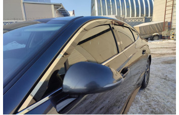 2D Дефлектор окон - HYUNDAI SONATA 2019-2024г.в. (VIII)