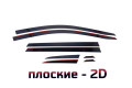 2D Дефлектор окон - JETTA VS7 2019-2024г.в. (I)