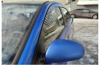 2D Дефлектор окон - KIA RIO 2009-2011г.в. (II рестайлинг)