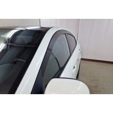 2D Дефлектор окон - KIA RIO 2011-2017г.в. (III, III рестайлинг) - Седан