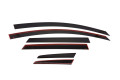 2D Дефлектор окон - MAZDA 3 2008-2013г.в. (II, II рестайлинг) - Хэтчбек