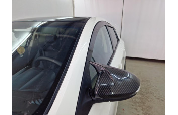 2D Дефлектор окон - MAZDA 3 2008-2013г.в. (II, II рестайлинг) - Хэтчбек