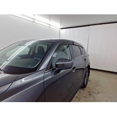 2D Дефлектор окон - MAZDA CX-5 2016-2024г.в. (II, II рестайлинг)