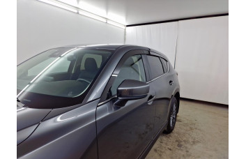 2D Дефлектор окон - MAZDA CX-5 2016-2024г.в. (II, II рестайлинг)