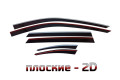2D Дефлектор окон - MAZDA CX-5 2016-2024г.в. (II, II рестайлинг)