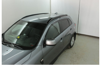 2D Дефлектор окон - MITSUBISHI ASX 2010-2020г.в. (I, I рестайлинг, I рестайлинг-2, I рестайлинг-3)