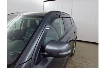 2D Дефлектор окон - MITSUBISHI OUTLANDER 2012-2014г.в. (III, III рестайлинг, III рестайлинг-2, III рестайлинг-3)