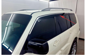 2D Дефлектор окон - MITSUBISHI PAJERO 2006-2011г.в. (IV)