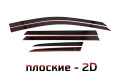 2D Дефлектор окон - PEUGEOT 5008 2016-2022г.в. (II, II рестайлинг)