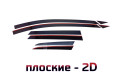 2D Дефлектор окон - SEAT LEON 2013-2020г.в. (III, III рестайлинг)