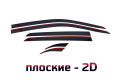 2D Дефлектор окон - SUZUKI BALENO 2022-2024г.в. (III)