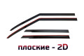 2D Дефлектор окон - SUZUKI SWIFT 2016-2024г.в. (V, V рестайлинг)