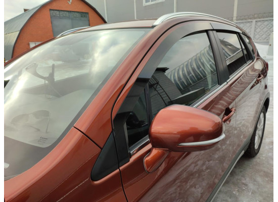 2D Дефлектор окон - SUZUKI SX4 2016-2022г.в. (II рестайлинг)