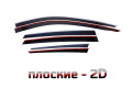 2D Дефлектор окон - DONGFENG FENGON IX7 2019-2023г.в. (I)