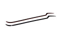 Дефлектор лобового стекла ПРЕМИУМ - MAZDA 3 2003-2009г.в. (I, I рестайлинг) 