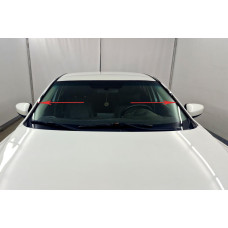 Дефлектор лобового стекла ПРЕМИУМ - MAZDA 3 2013-2019г.в. (III, III рестайлинг) 