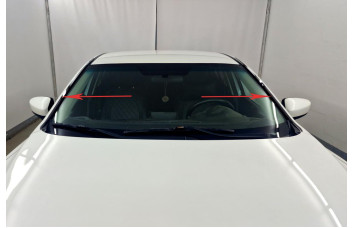 Дефлектор лобового стекла ПРЕМИУМ - MAZDA 3 2013-2019г.в. (III, III рестайлинг) 