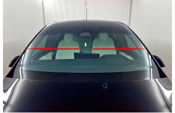 Дефлектор лобового стекла ПРЕМИУМ - TESLA MODEL X 2015-2024г.в. (I, I рестайлинг) 