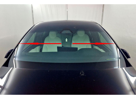 Дефлектор лобового стекла ПРЕМИУМ - TESLA MODEL X 2015-2024г.в. (I, I рестайлинг) 