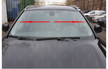 Дефлектор лобового стекла Стандарт - BMW X3 (F25) 2010-2014г.в. (II)