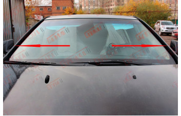 Дефлектор лобового стекла Стандарт - CADILLAC CTS 2007-2014г.в. (II) - Седан