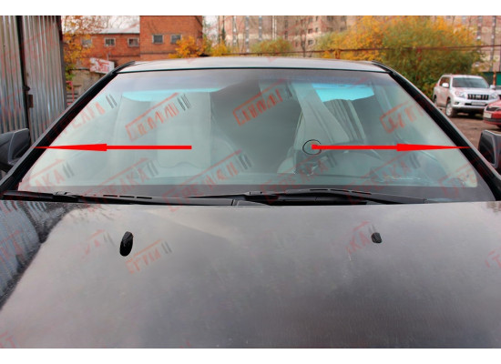 Дефлектор лобового стекла Стандарт - CADILLAC CTS 2007-2014г.в. (II) - Седан