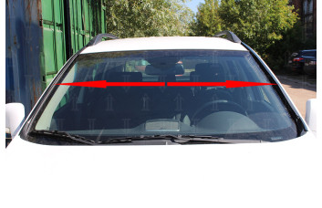 Дефлектор лобового стекла Стандарт - CHEVROLET CAPTIVA 2011-2015г.в. (I рестайлинг, I рестайлинг-2) с рейлингами / без