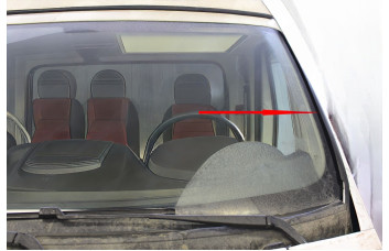 Дефлектор лобового стекла Стандарт - CITROEN JUMPER 2014-2024г.в. (II рестайлинг)