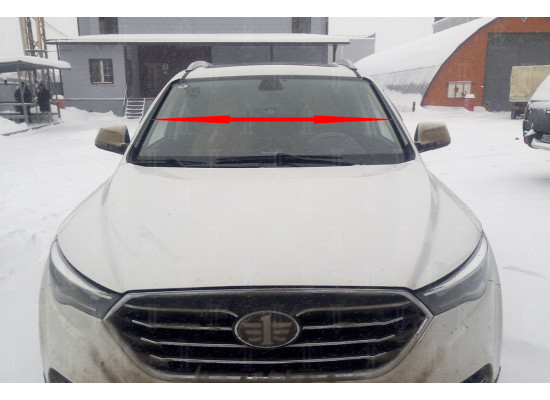 Дефлектор лобового стекла Стандарт - FAW BESTURN X40 2016-2024г.в. (I)