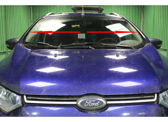 Дефлектор лобового стекла Стандарт - FORD ECOSPORT 2014-2018г.в. (I)