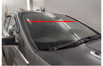 Дефлектор лобового стекла Стандарт - FORD FOCUS 2010-2019г.в. (III, III рестайлинг) с рейлингами / без