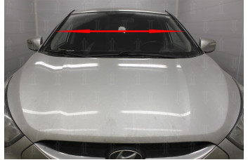 Дефлектор лобового стекла Стандарт - HYUNDAI IX35 2010-2015г.в. (I, I рестайлинг)) c рейлингами/ без