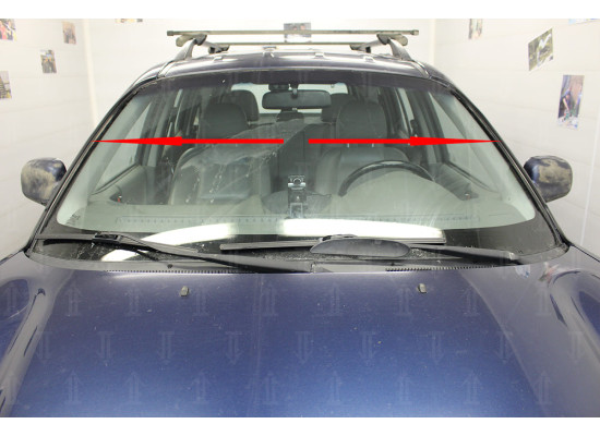 Дефлектор лобового стекла Стандарт - HYUNDAI SANTA FE 2002-2012г.в. (I)