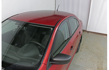 2D Дефлектор окон - SKODA RAPID 2012-2020г.в. (I, I рестайлинг)