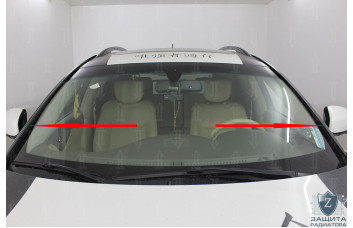 Дефлектор лобового стекла Стандарт - INFINITI QX70 2013-2019г.в. (II)