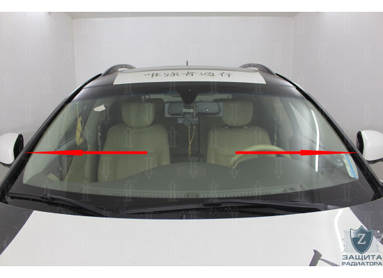 Дефлектор лобового стекла Стандарт - INFINITI QX70 2013-2019г.в. (II)