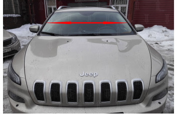 Дефлектор лобового стекла Стандарт - JEEP CHEROKEE 2014-2018г.в. (V)
