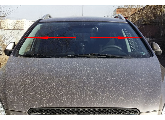 Дефлектор лобового стекла Стандарт - KIA CEED 2006-2012г.в. (I, I рестайлинг)