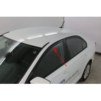 2D Дефлектор окон - VOLKSWAGEN POLO 2020-2024г.в. (VI)
