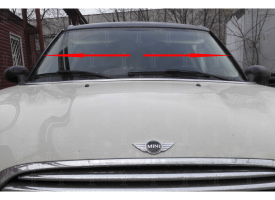 Дефлектор лобового стекла Стандарт - MINI COOPER 2011-2015г.в. (I)