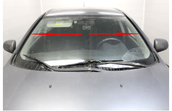 Дефлектор лобового стекла Стандарт - MITSUBISHI LANCER 2007-2016г.в. (X, X рестайлинг)