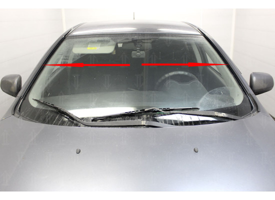 Дефлектор лобового стекла Стандарт - MITSUBISHI LANCER 2007-2016г.в. (X, X рестайлинг)