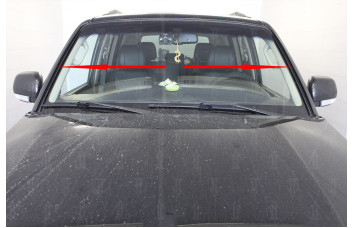 Дефлектор лобового стекла Стандарт - MITSUBISHI PAJERO 2006-2021г.в. (IV, IV рестайлинг, IV рестайлинг-2)