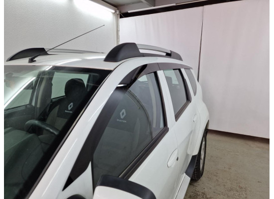 2D Дефлектор окон - RENAULT DUSTER 2011-2021г.в. (I, I рестайлинг)