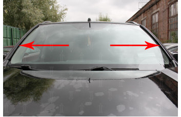 Дефлектор лобового стекла Стандарт - NISSAN X-TRAIL (T31) 2011-2015г.в. (II рестайлинг)