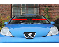 Дефлектор лобового стекла Стандарт - PEUGEOT 107 2005-2014г.в. (I, I рестайлинг, I рестайлинг-2)