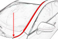 Дефлектор лобового стекла Стандарт - PEUGEOT 207 2006-2013г.в. (I, I рестайлинг)